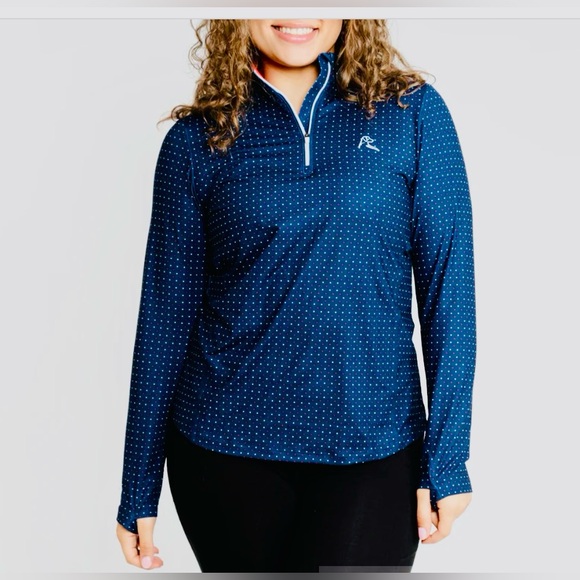 RHOBACK Women's Pullover Performance Q-Zip Quarter Zip - Size Large - Picture 9 of 9